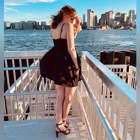 Abercrombie & Fitch mini keyhole dress - Picture 3 of 4